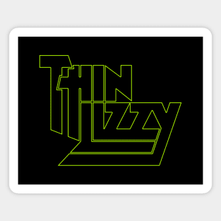 Thin Lizzy Lime Fanart Magnet